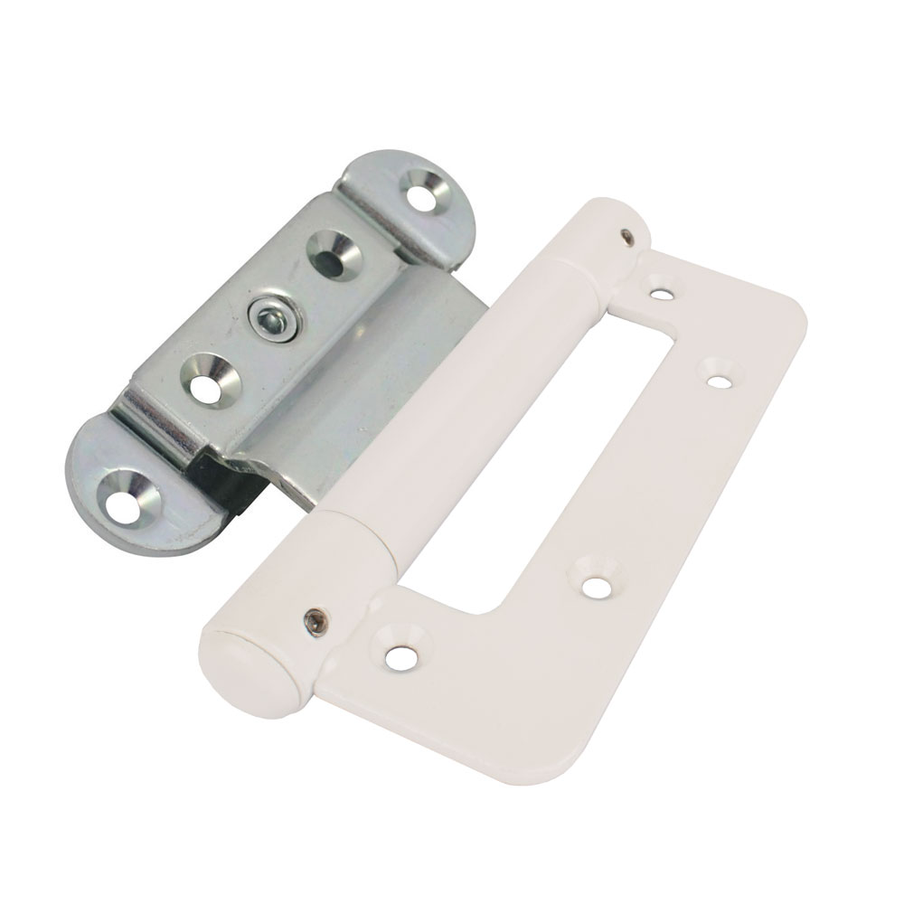 Dynamic 2D Adjustable Flush Hinge - White